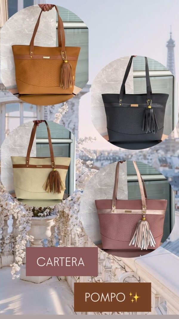 Cartera pompón