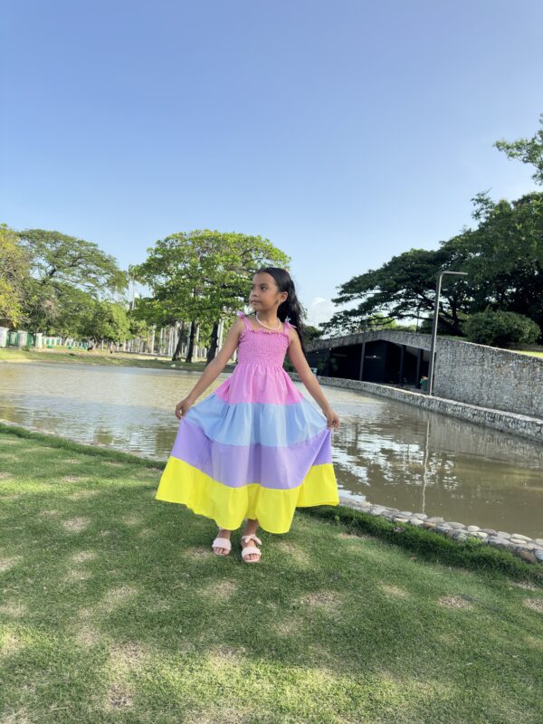 Vestido arcoíris